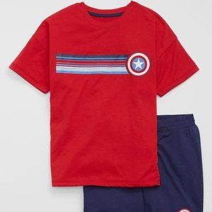 GAP Marvel Captain America PJ set